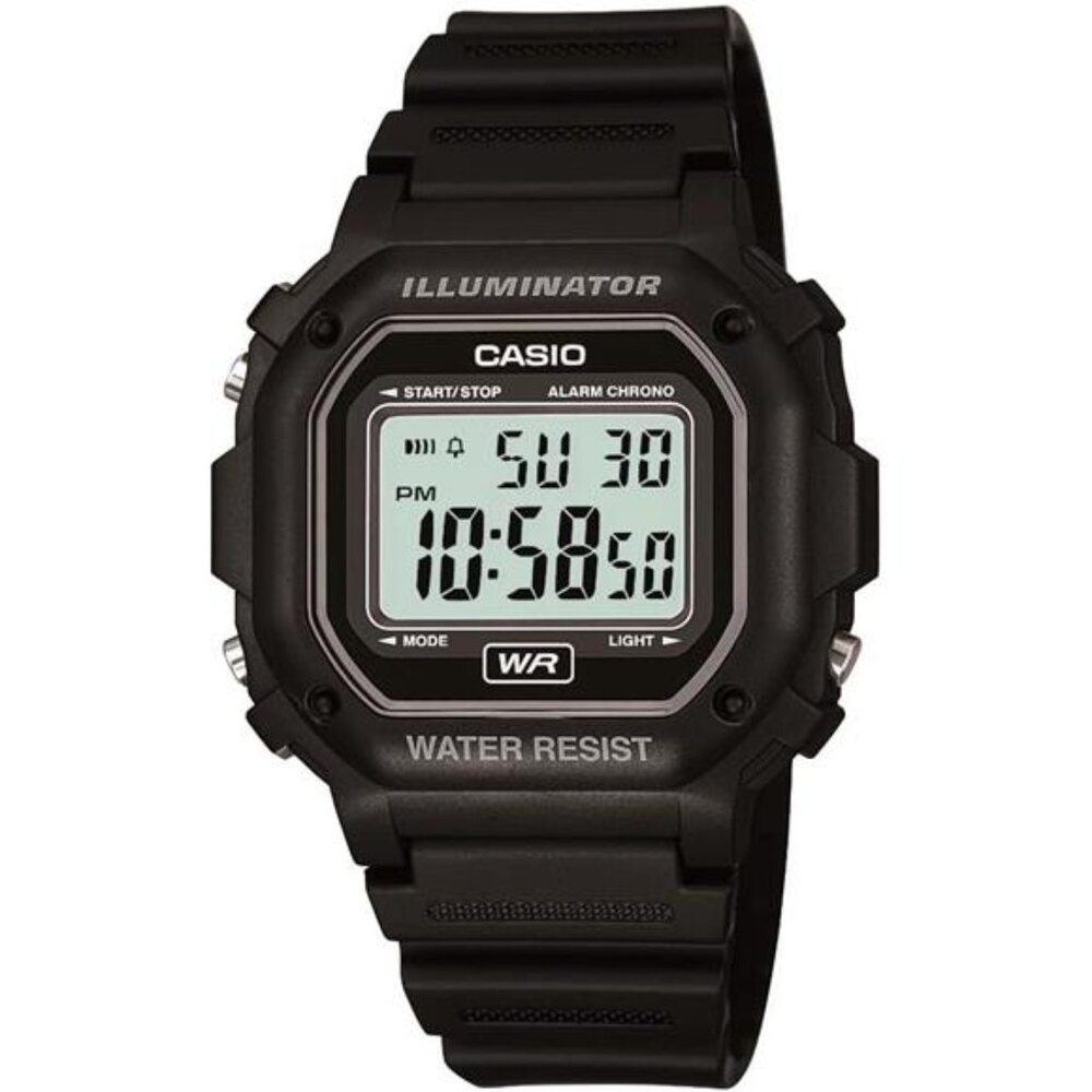 Mens digital watch water resistant led light daily alarm stopwatch date day disp